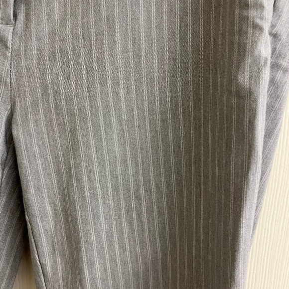 Eliane Rose grey pinstripe slacks trousers straight leg dress pants corp… - Picture 2 of 9